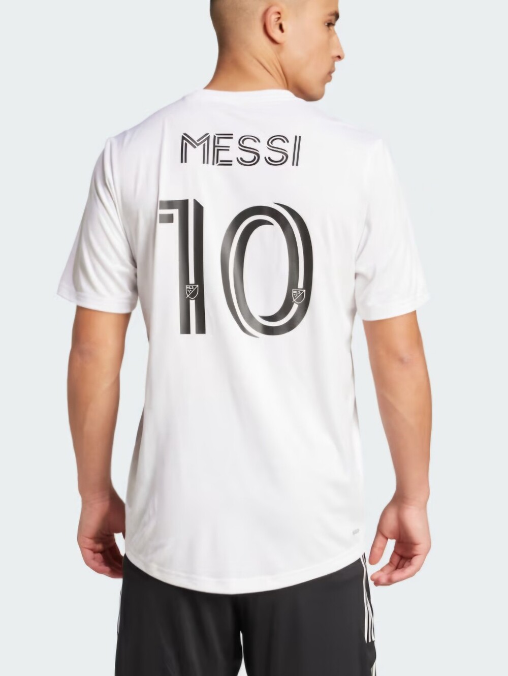 Authentic NWT Messi 10 Away White Men's Soccer Jersey Size XL